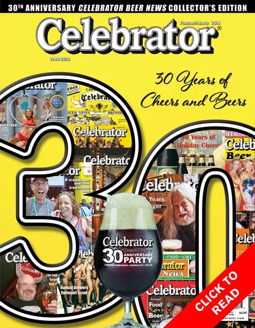 Celebrator 30th Anniversary Magazine Cover