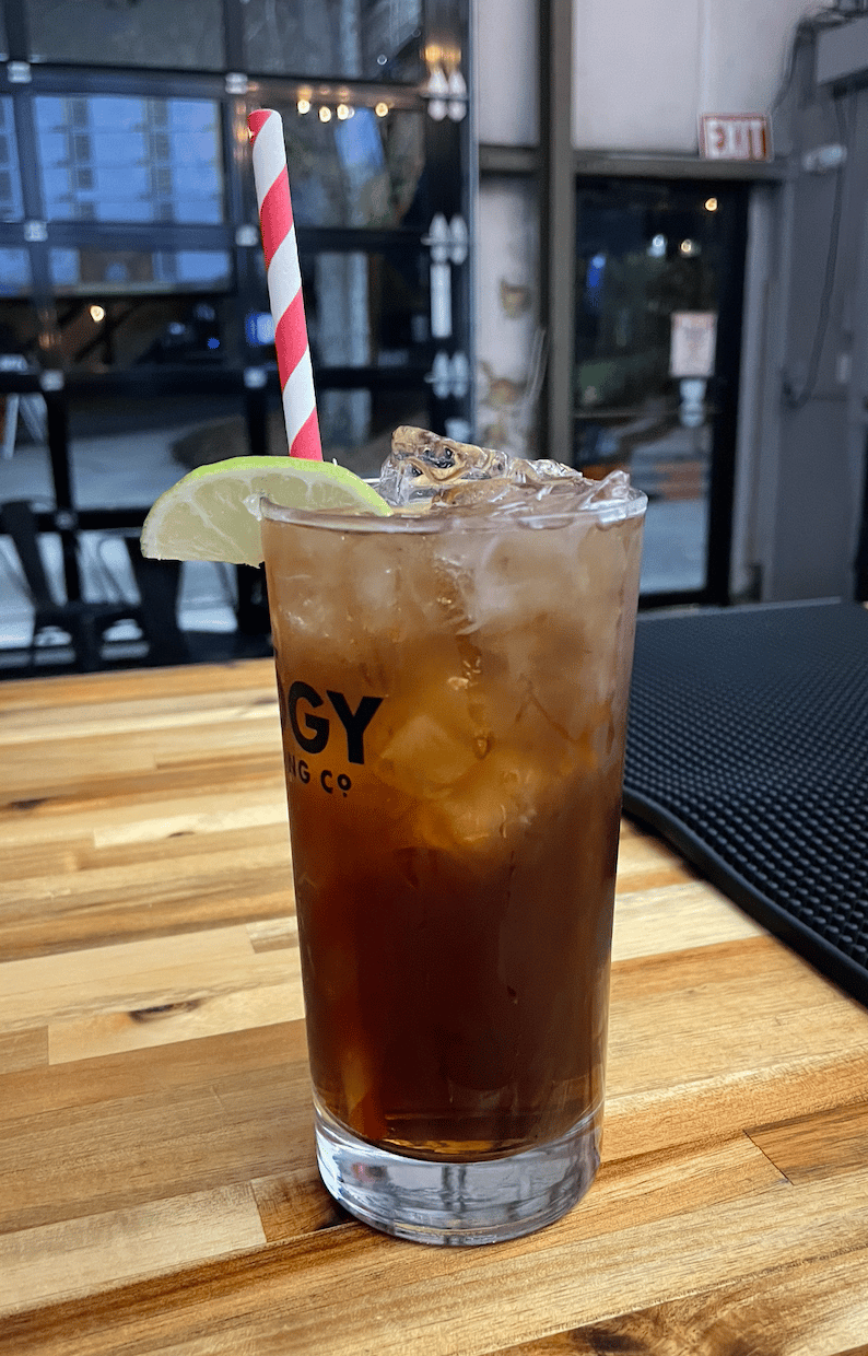 Canadian Wicket and Coke with lime