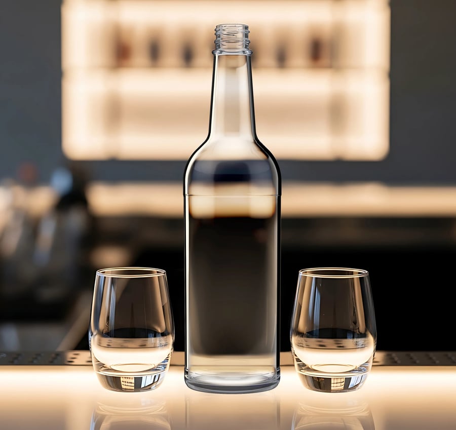 700 ml liquor bottle from AGP