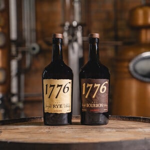 James E. Pepper Distillery Refreshes 1776 Bourbon & Rye Packaging for U.S. 250th Anniversary