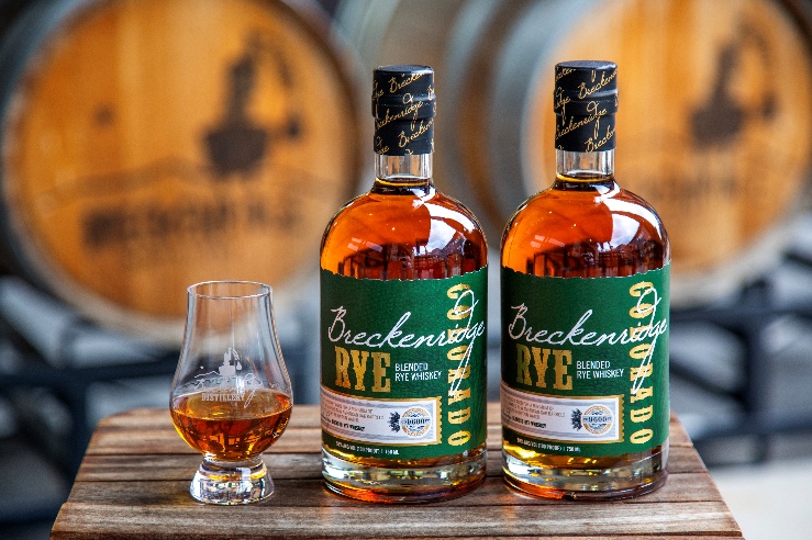 bottles of breckenridge rye