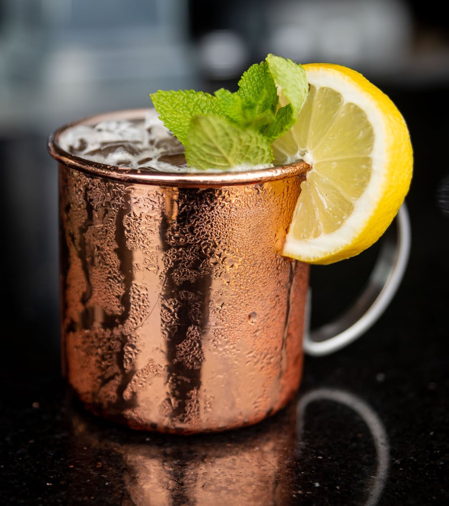 A kentucky mule in a copper mug